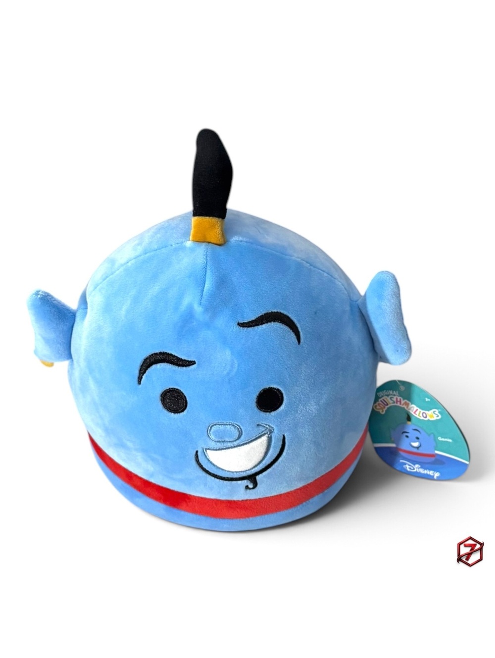 Squishmallows Disney Aladdin Genie 8” Blue Plush Original Hangtag - Picture 2 of 7